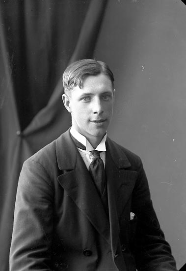 Enligt fotografens journal nr 4 1919-1922: "Martinsson, Josef Bräcke, Ödsmål".
