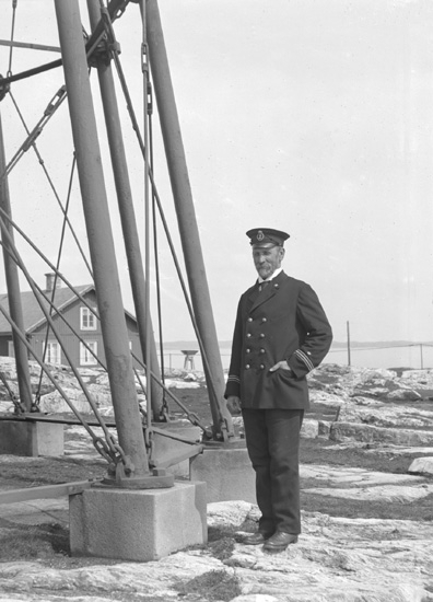 Maj 1924. Fyrmästare Holm.