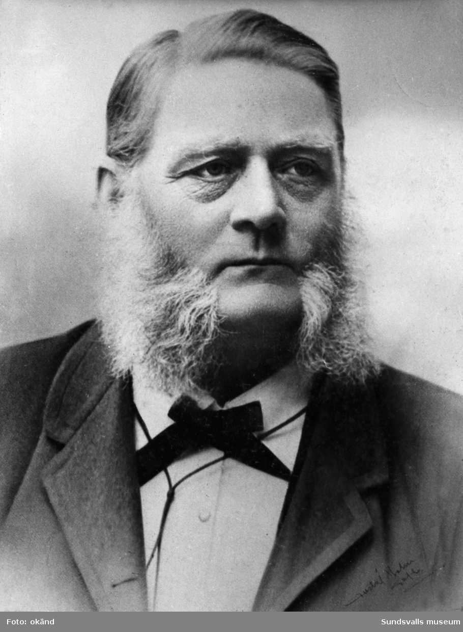P. J. Hejdenberg, förgrundsfigur när Baptistförsamlingen i Sundsvall bildades 1855.