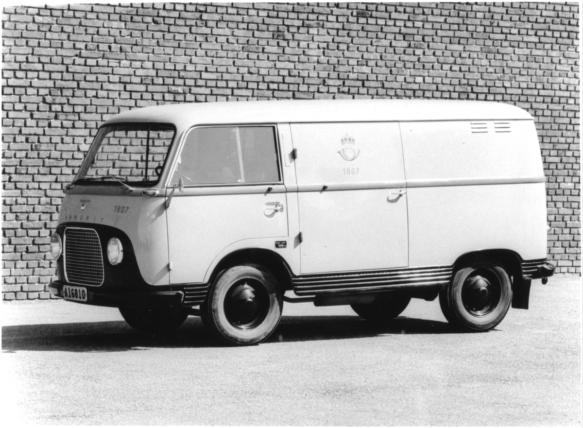 Ford Taunus Transit, tidigt 1960-tal maxlast 1230 kg.