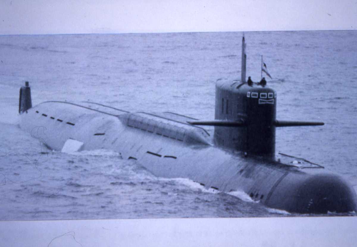 Russisk ubåt av Yankee I - klassen.