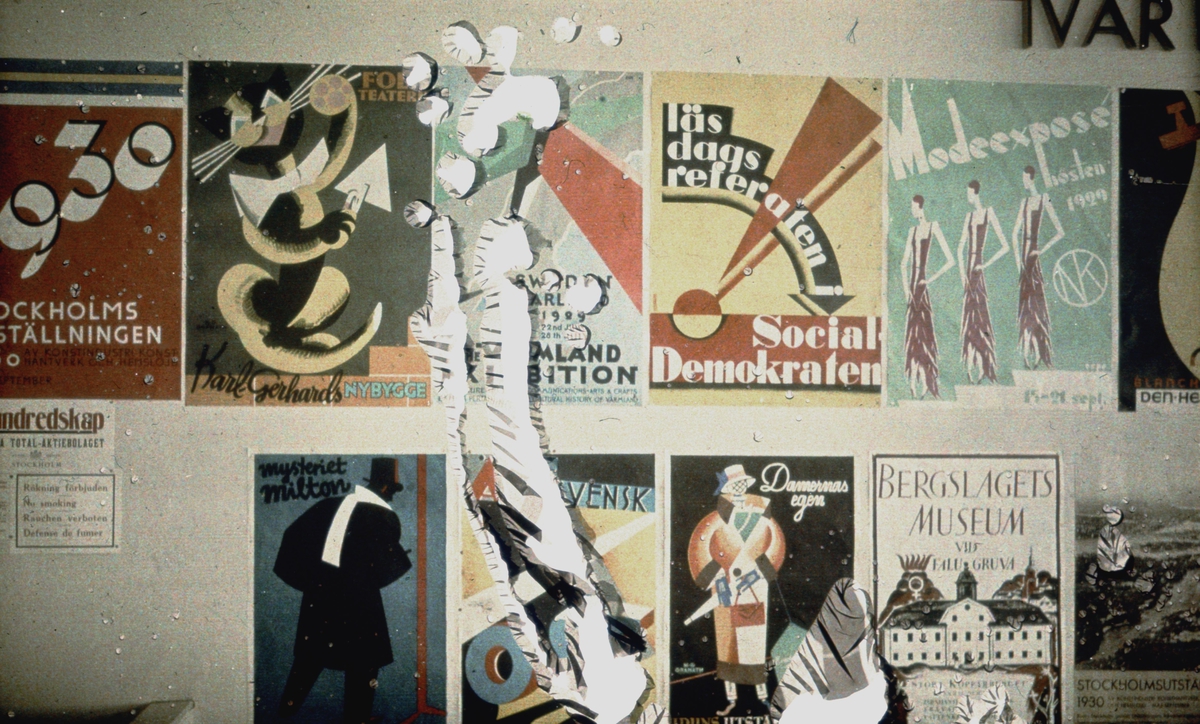 Stockholmsutställningen 1930
H27, böcker, grafisk industri, affischer