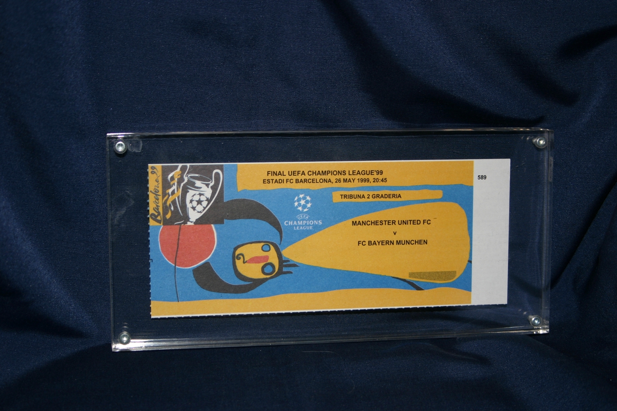 UEFA Champions League Finale Barcelona 26.05.1999