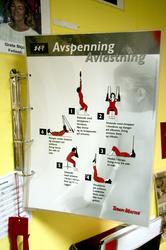 Trimrommet på Statfjord C er meget velutstyrt og har apparat