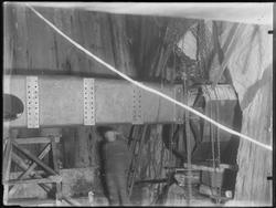 Ukjent industrilokale, ant i Sarpsborg 1920-tallet. Ukjent m