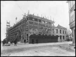 Tekst på eske. Utegrupper 1932-33. Folkets Hus i Sarpsborg u