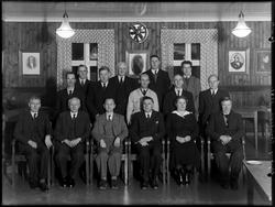 Skjeberg skolestyre 1951.