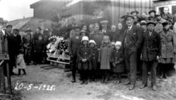 Valborg Ofstads begravelse