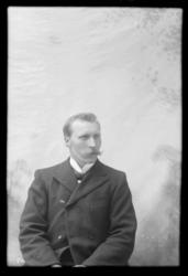 Selvportrett av Johannes Øwre