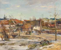 Begynnende vår [Maleri]