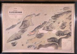 Kjerringøy gamle handelssted. Eldre kart over området.