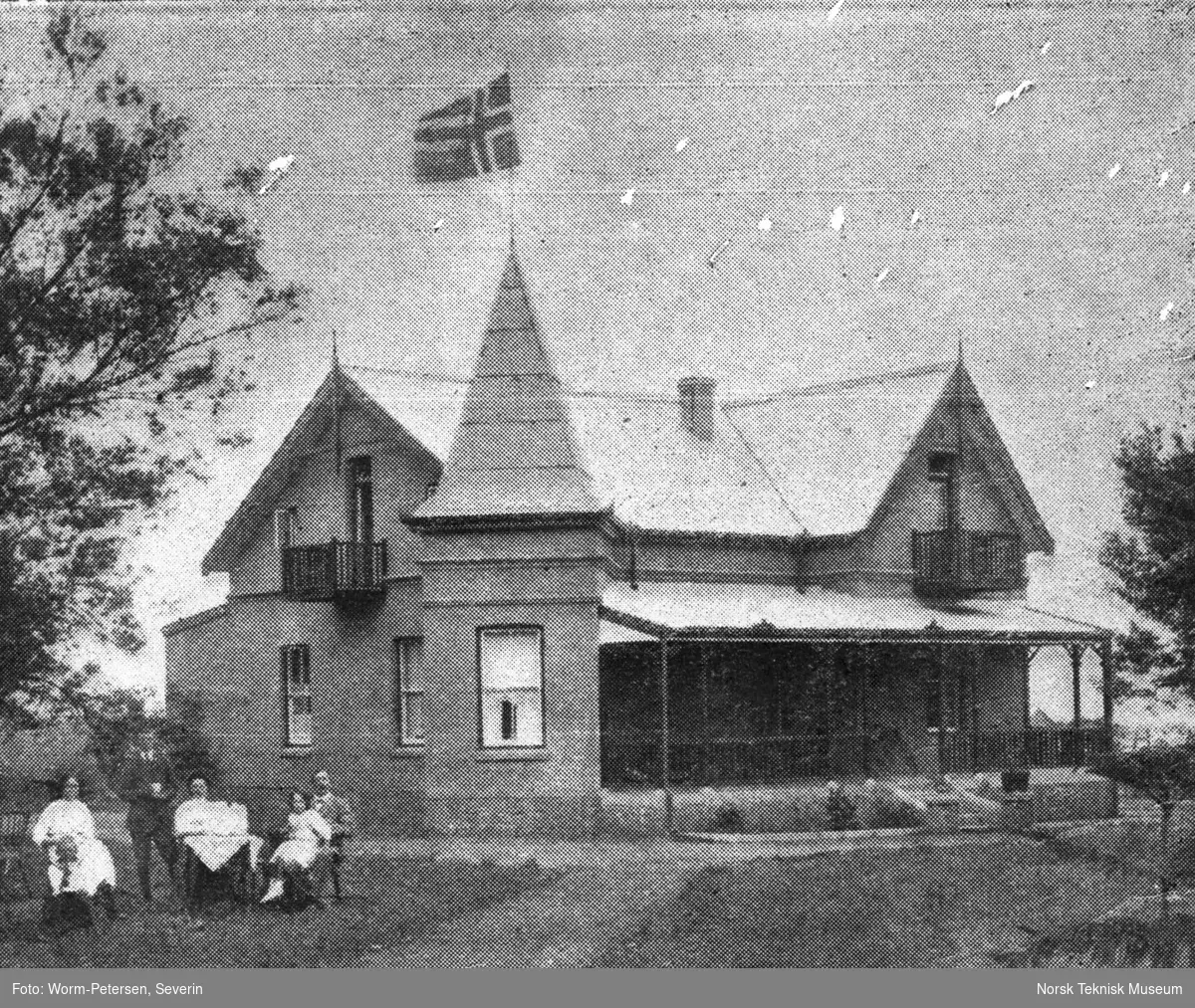 Norsk hus i Natal, Sør-Afrika, trolig misjonsstasjon