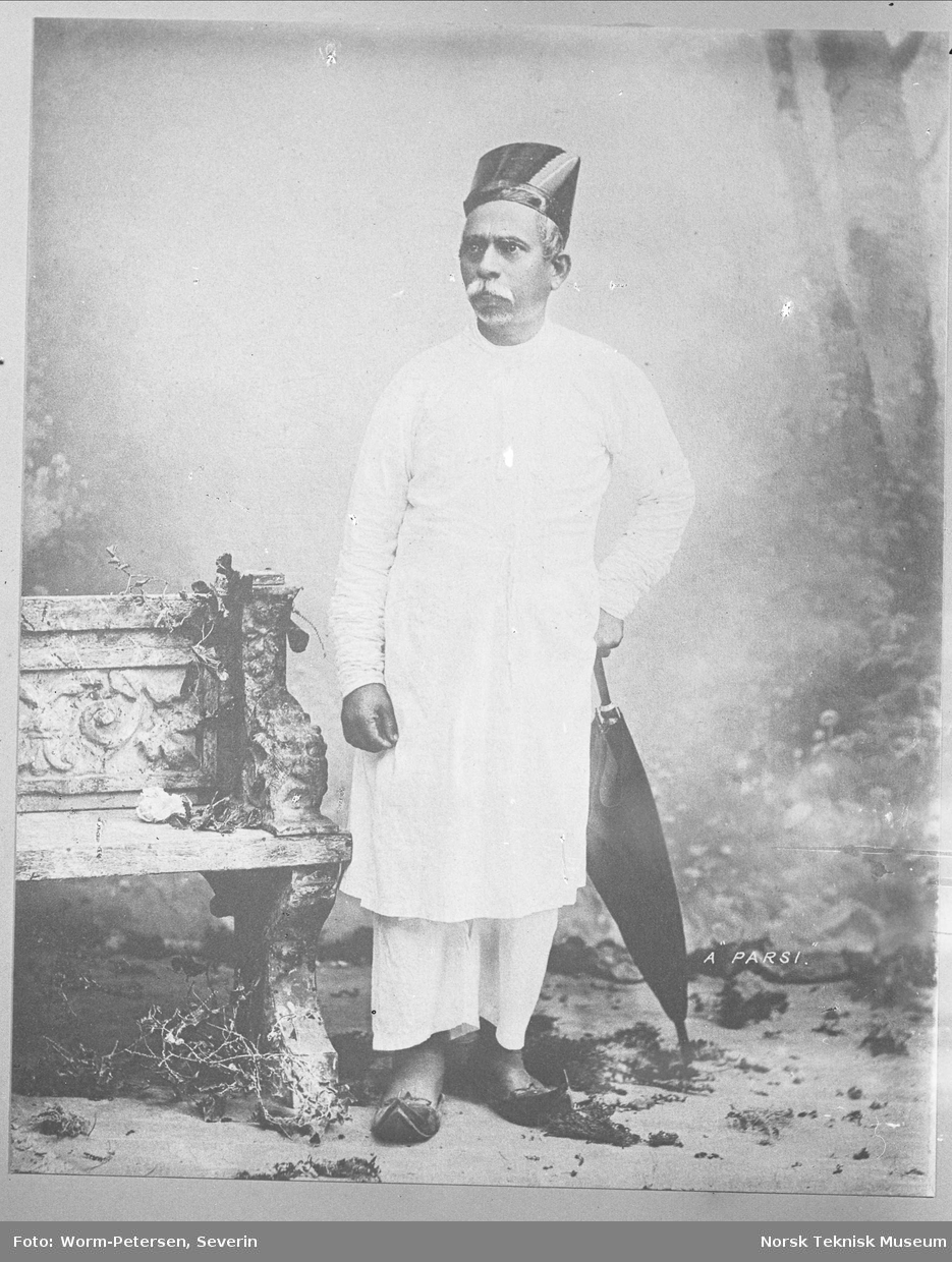 Portrett av indisk mann