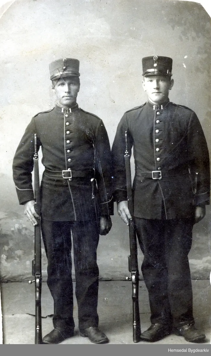 Eirik Aalrust (1888 -  ) og Mekkel Huso (1890 -  )