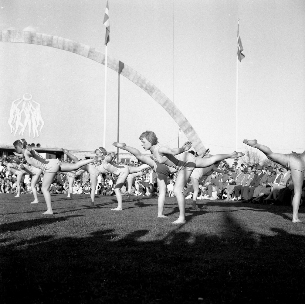 Sofiaflickorna på Expon.
31 maj 1955