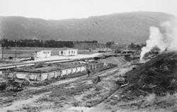 Jernbaneanlegget Mosjøen-Mo i Rana : utvidelse Røsså stasjon