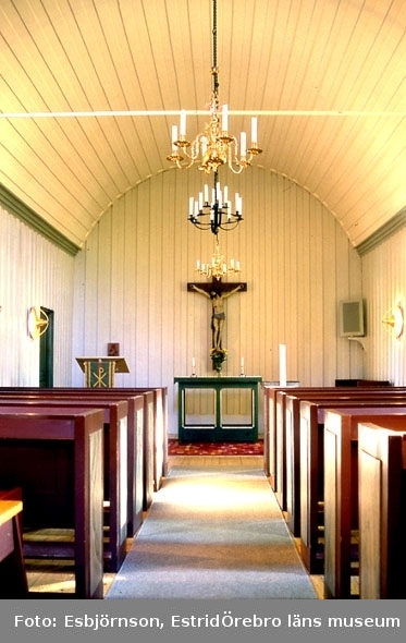 S:t Olofs kapell, interiör.