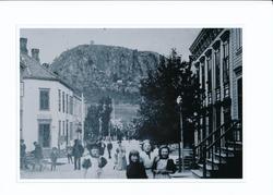 Namsos sentrum. Havnegata