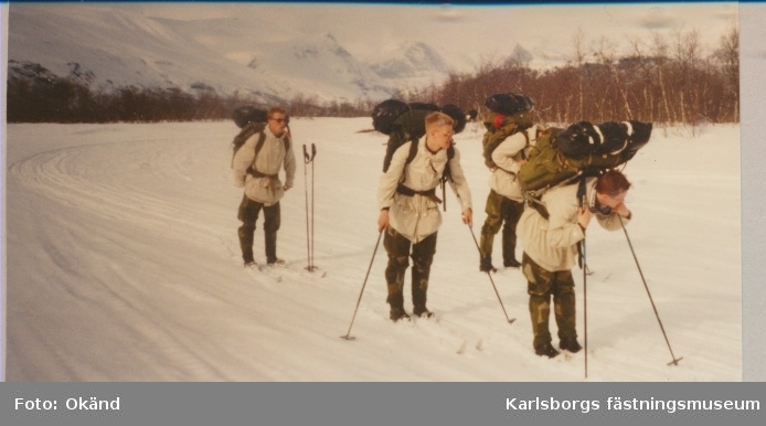 Livregementets husarer, K3. Undass vinterutbildning våren 1994.