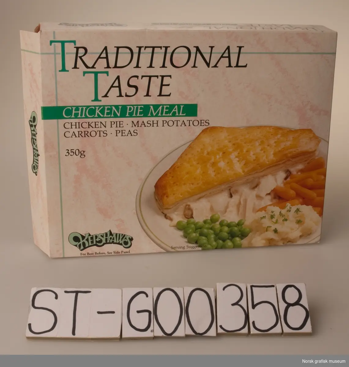 Tittel: Traditional Taste. Chicken pie meal


Språk: Engelsk