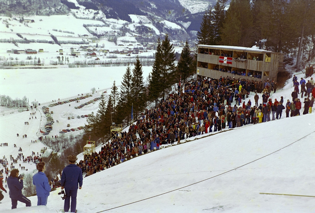 NM på ski i Meldal 1974 Hopp