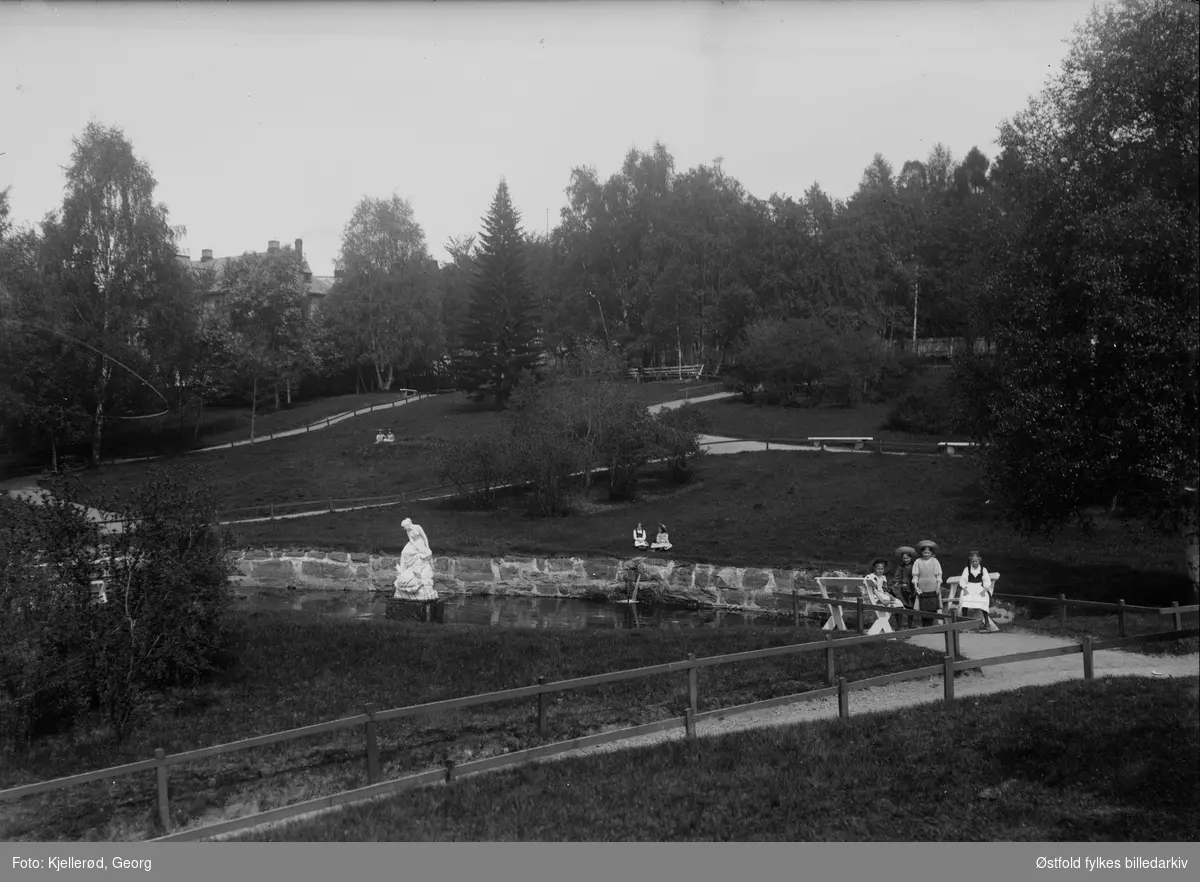 Søndre Park i Lillehammer 1910.