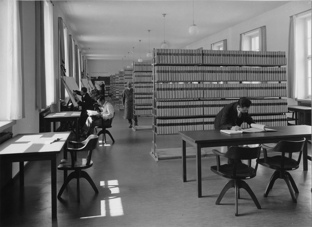 Deutsches Museum. Biblioteket. Avdelningen för patentförfattare.