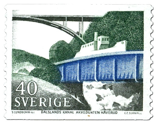 Akvedukten i Håverud, Dalsland.