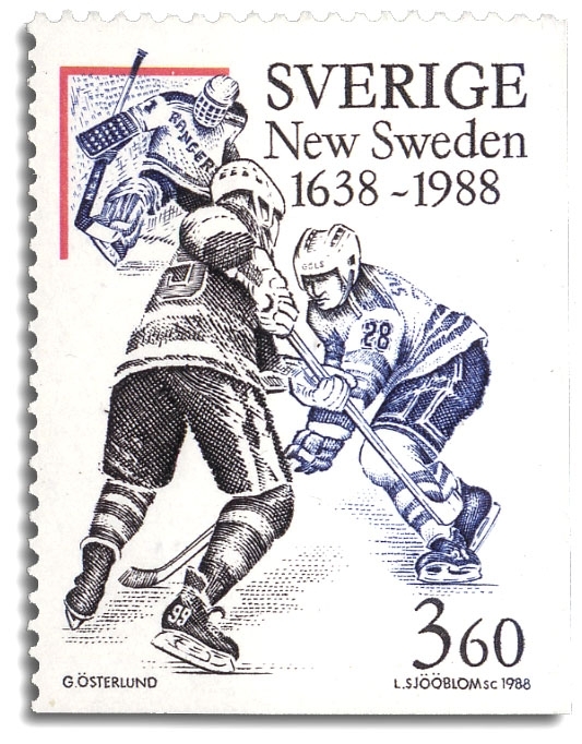 Svensk ishockeyspelare i NHL: T Sandström.