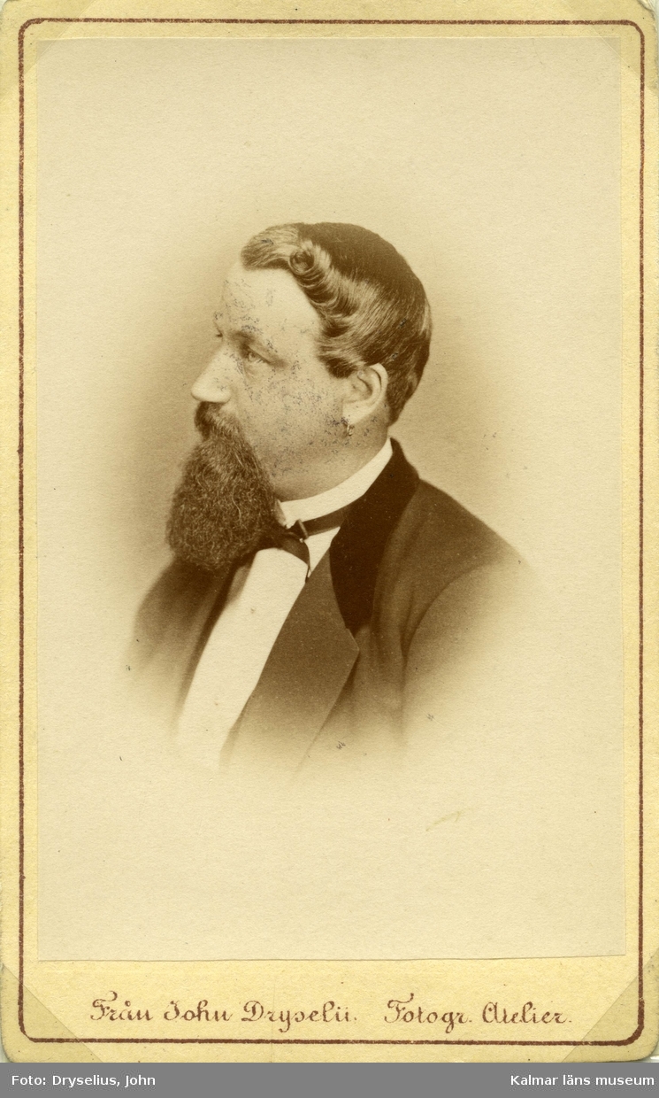 Per Alfred Maijström, sjökapten. Född 1840, död 1909. Föreståndare för navigationsskolan i Kalmar 1882 - 1905.