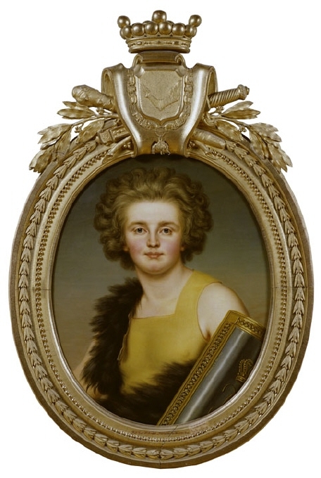 Gustaf Mauritz Armfelt, 1751-1814, friherre, hovman, general, I skytisk dräkt