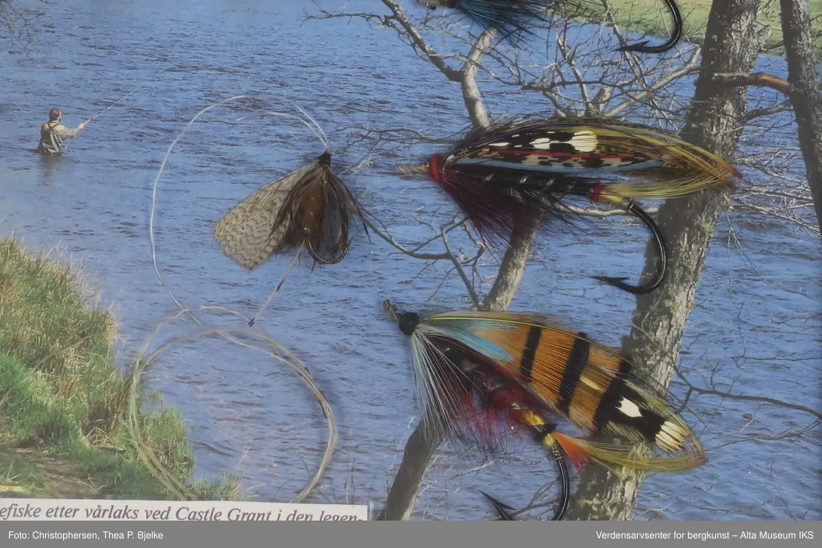 Bakgrunnsmotiv fra fiskeelven Spey