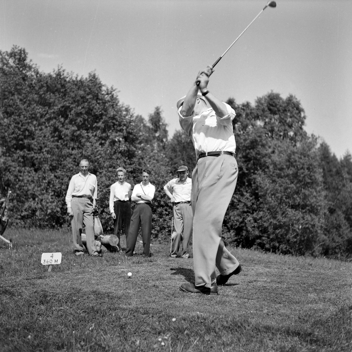 Svensk-norsk golfmatch på Sommersetra