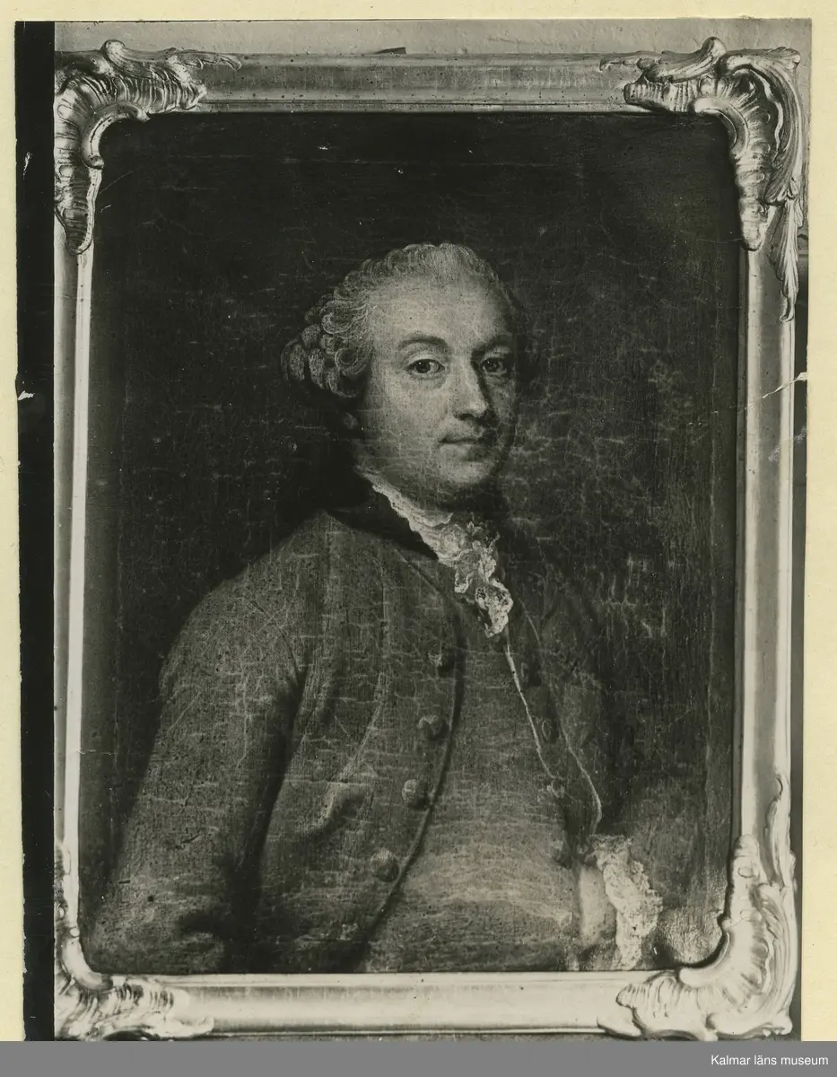 Cederbaum, Peter Christopher. Född 1733, död 1795. Porträtt i olja på ...