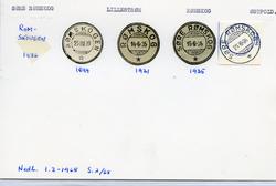 Stempelkatalog  Søre Rømskog, Rømskog kommune, Østfold