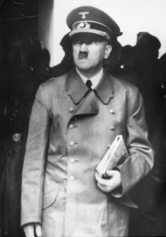 Portrett av Hitler.