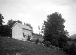 Dette er Solbakken, Margrethe og Georg Sverdrups bolig/ferie
