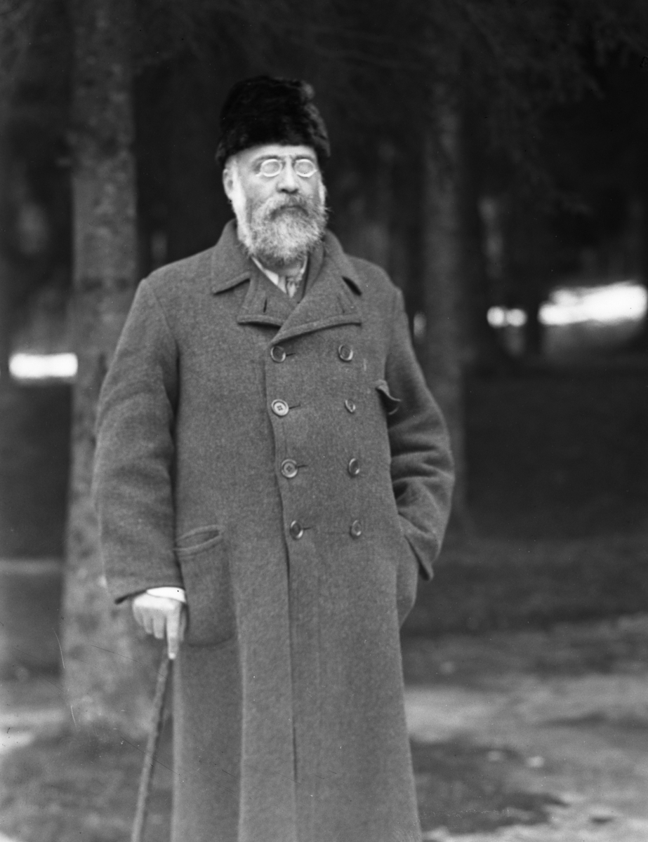 Gustaf Fröding ca år 1905.