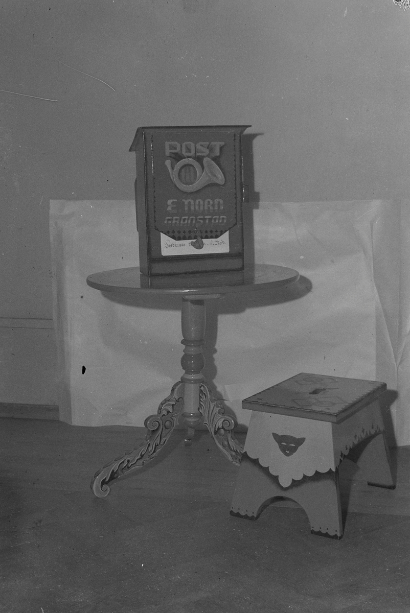 Jernbanens hobbyutstilling i Folkets Hus og amatørteater i Frimurerlogen