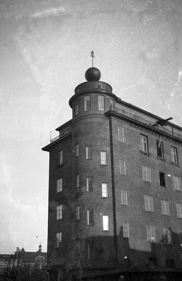 Televerket i Malmö, Drottninggatan 34. Troligen 1931.