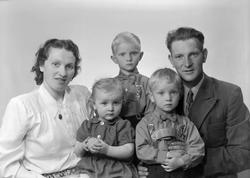 Olaf Hansen med familie