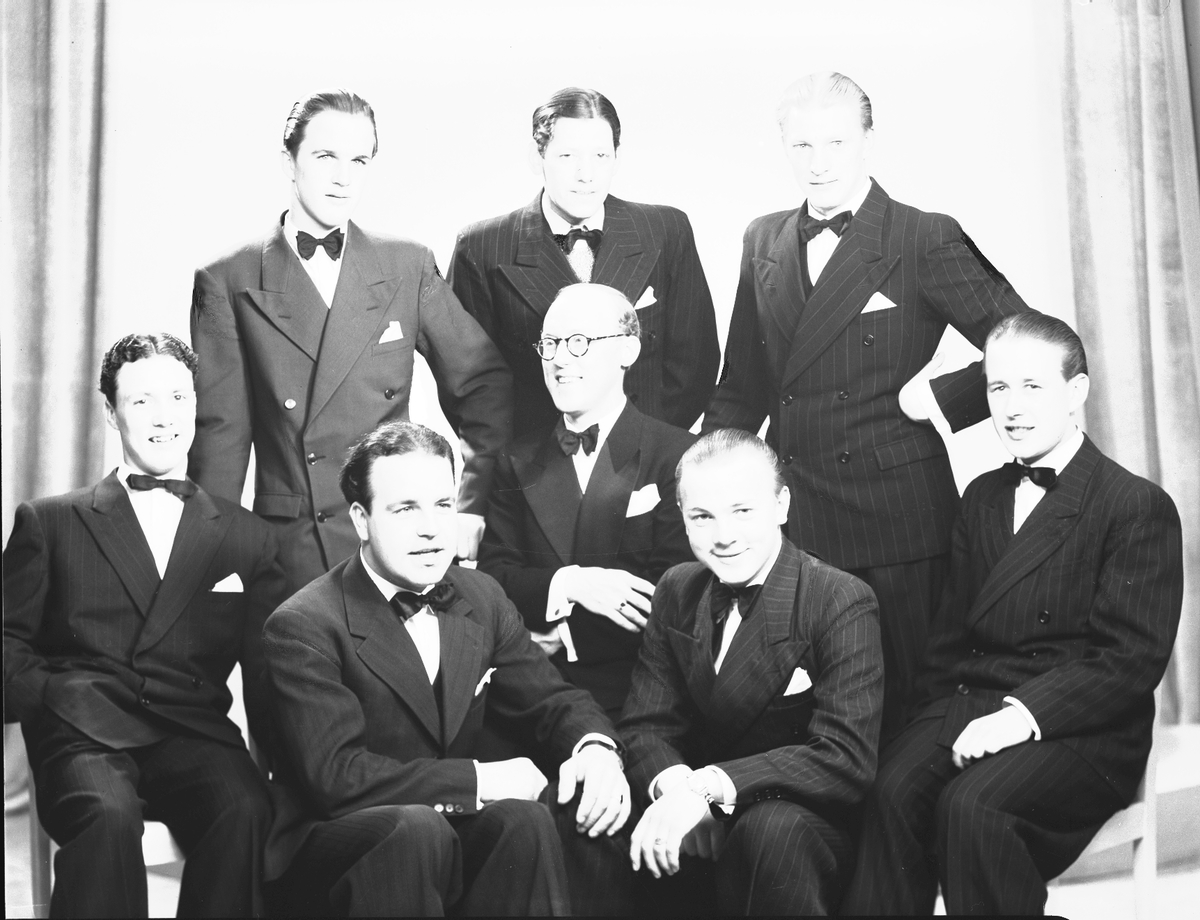 Larssons Orkester , Helge Larsson. Länsmuseet / DigitaltMuseum