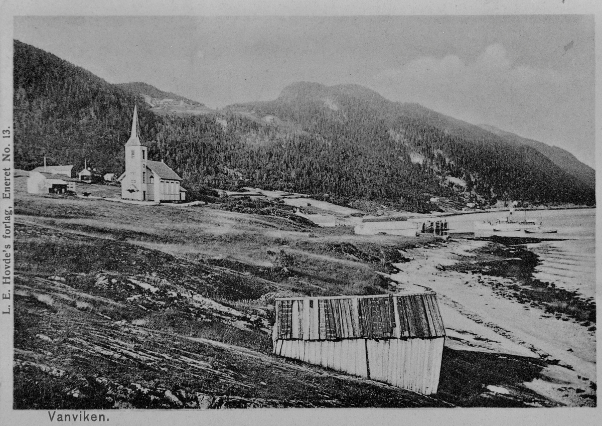 Stranda kirke på Vanvikan ca. 1904