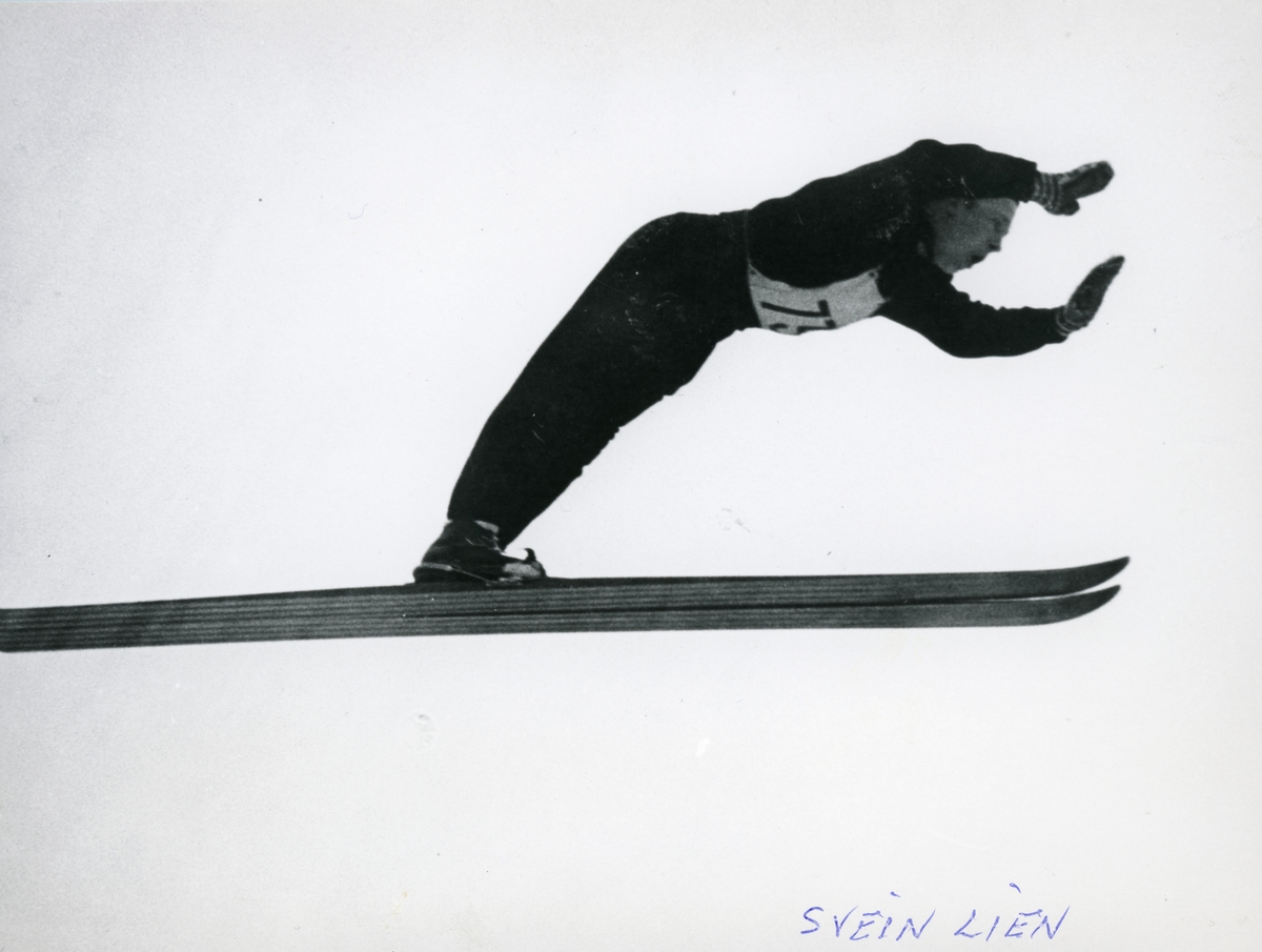 Athlete Svein Lien in action