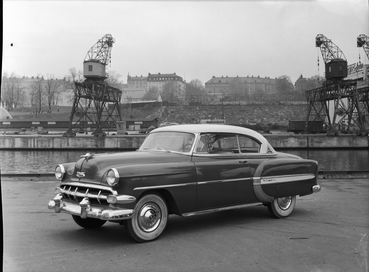 Typbesiktning. Chevrolet 1954, Bel Air.   >>