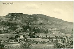 Postkort med motiv fra Østre Bagn