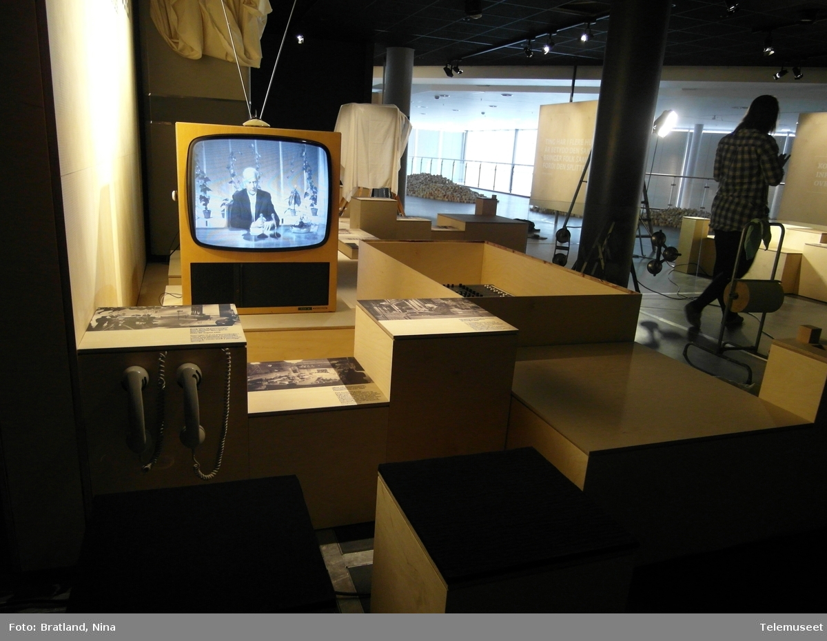 TING - teknologi og demokrati, Telemuseet i samarbeid med Norsk Teknisk Museum om jubileumsutstilling