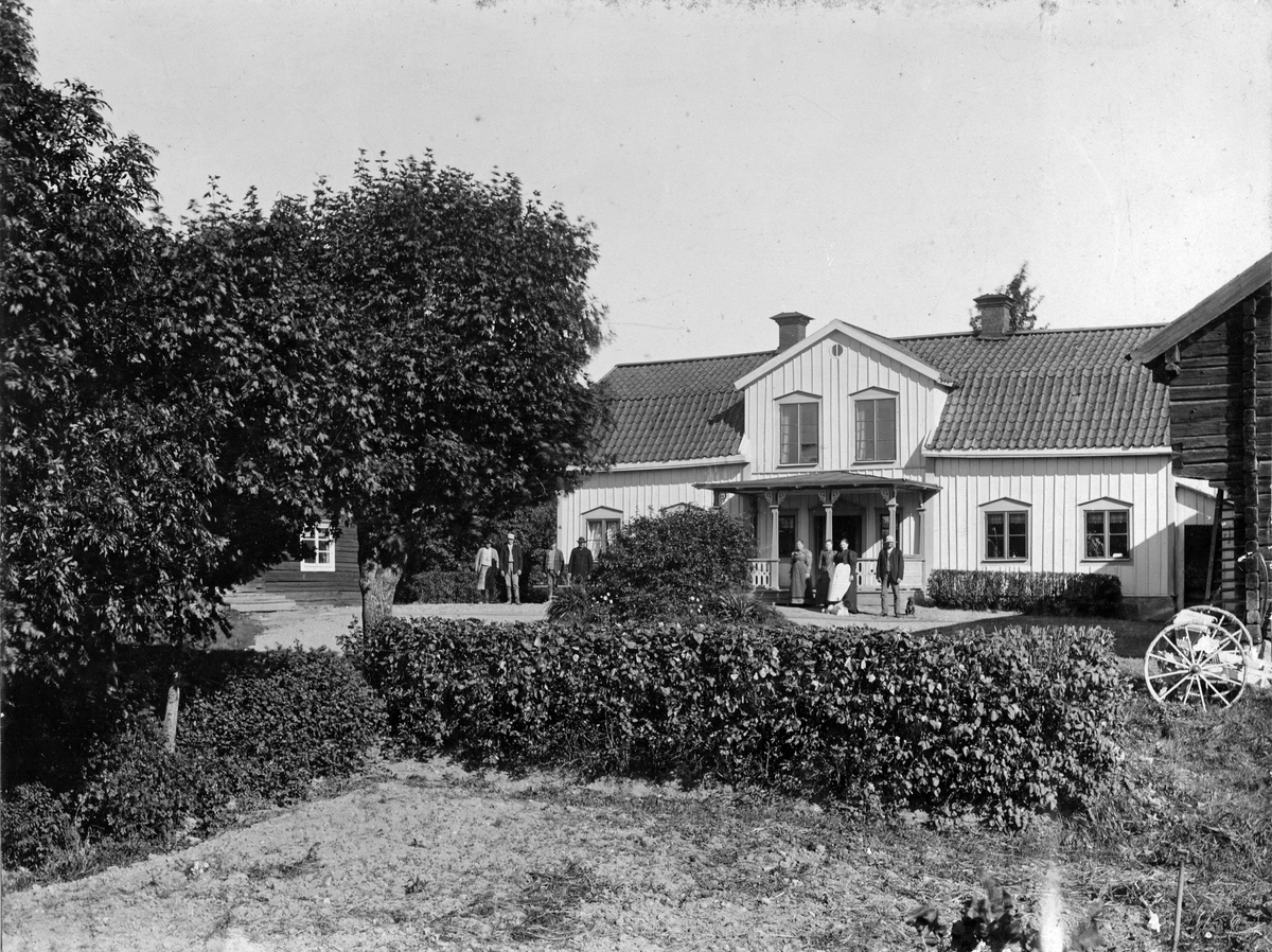 Holmby gård. Sekelskifte 18-1900.