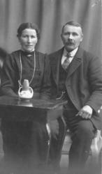 Anne Oline og Tomas Edvard Olsen, Stonglandseidet.
Bildet e