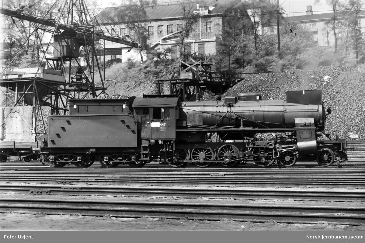 NSB damplokomotiv type 31b nr. 447